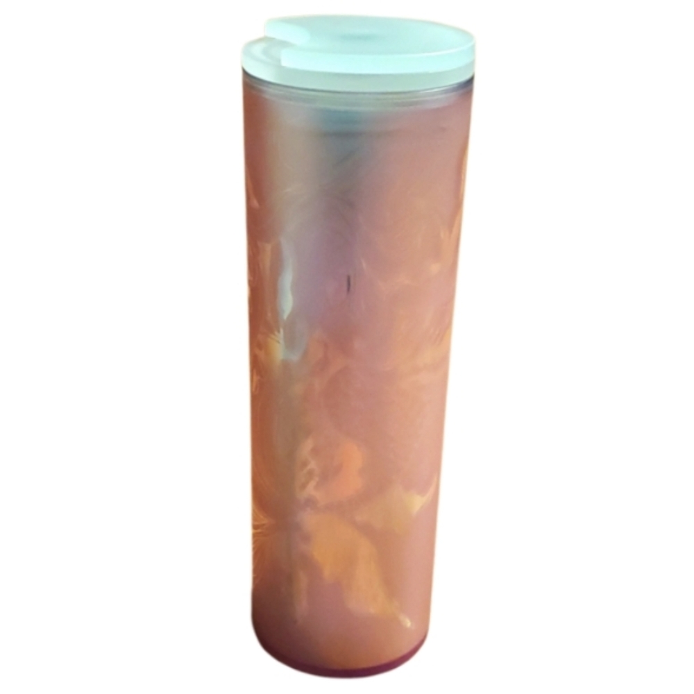 Starbucks NWT 2022 Soft Touch Irridescent Mermaid Hot Cold 16oz Tumbler